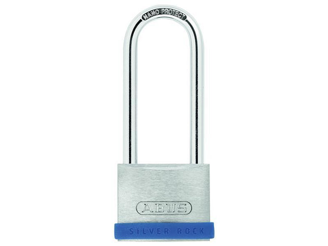 ABUS Mechanical 40Mm Silver Rock 5 Padlock Long Shackle 63Mm Keyed Alike