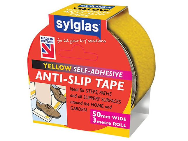 Sylglas Anti-Slip Tape 50Mm X 3M Yellow