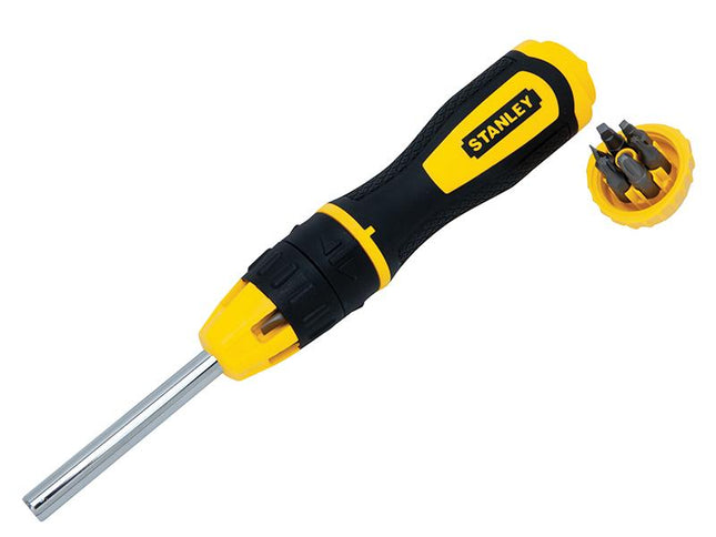 Stanley Tools Multibit Ratchet Screwdriver &10 Bits