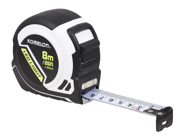 LED LIGHT Tape Measure 8m/26ft (Width 25mm)