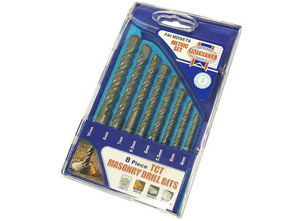 Faithfull Standard Masonry Drill Set Of 8 4-10Mm