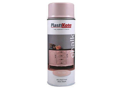 Plastikote Chalk Finish Spray Pale Rose 400Ml