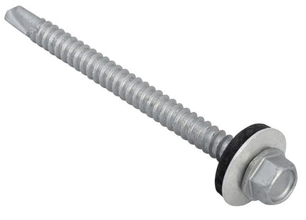 Forgefix Techfast Hex Head Roofing Screw Self-Drill Light Section 5.5 X 70Mm Pack 50