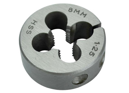 Faithfull Hss Straight Flute Split Die M8 X 1.25 (1In O.D)