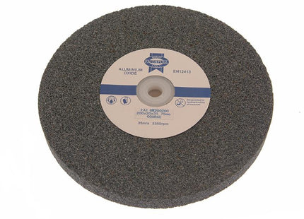 Faithfull General Purpose Grinding Wheel 200 X 25Mm Fine Alox