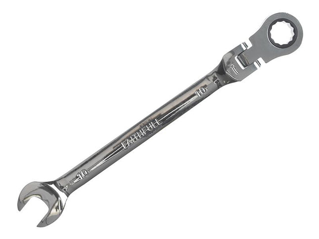 Faithfull Ratchet Combination Spanner Flex Head Cv 11Mm