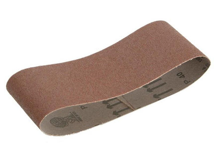 Faithfull Cloth Sanding Belt 533 X 75Mm 80G