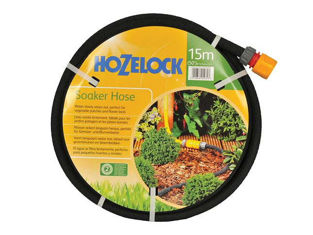 Hozelock Porous Soaker Hose 15M12.5Mm (1/2In) Diameter