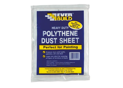 Everbuild Polythene Dust Sheet 3.6 X 2.7M