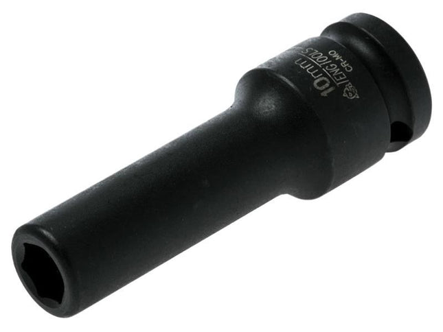 Teng Deep Impact Socket Hexagon 6 Point 1/2In Drive 10Mm