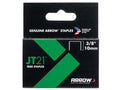 ARROW Jt21 T27 Staples 10Mm (3/8In) Box 1000