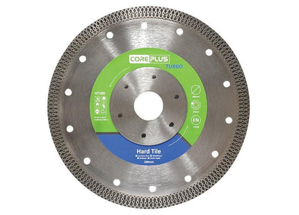 HT180 Hard Tile Turbo Diamond Blade 180mm
