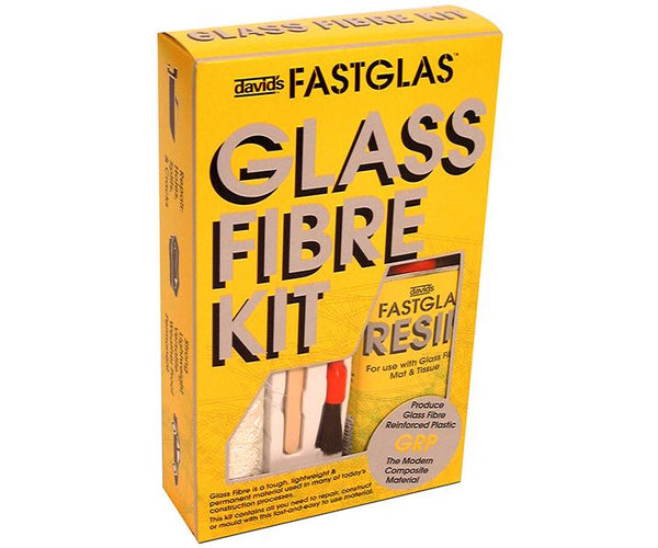 U-POL Isopon Fastglas Resin & Glass Fibre Kit Small