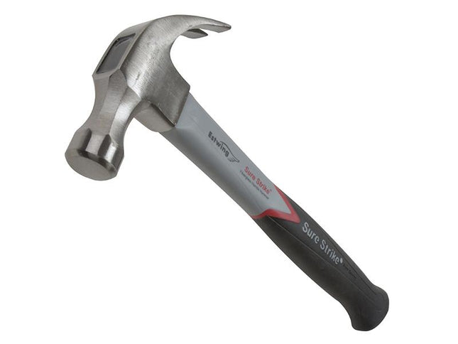 Estwing Emrf16C Surestrike Curved Claw Hammer Fibreglass Shaft 450G (16Oz)