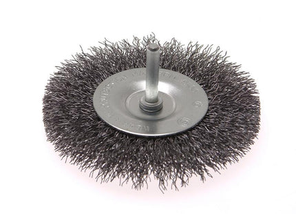 Faithfull Wire Brush 100Mm X 6Mm Shank 0.30Mm