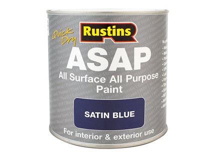 Rustins Asap Paint Blue 500Ml