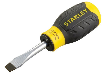 Stanley Tools Cushion Grip Screwdriver Flared Tip 6.5 X 45Mm