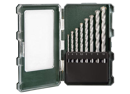 metabo Masonry Drill Set 8 Piece 3-10Mm