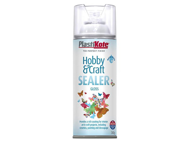 Plastikote Hobby & Craft Sealer Spray Clear Gloss 400Ml