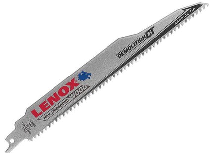 LENOX 956Rct Demolition Ct Reciprocating Saw Blade 230Mm 6 Tpi