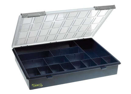 Raaco A4 Profi Service Case Assorter 15 Fixed Compartments