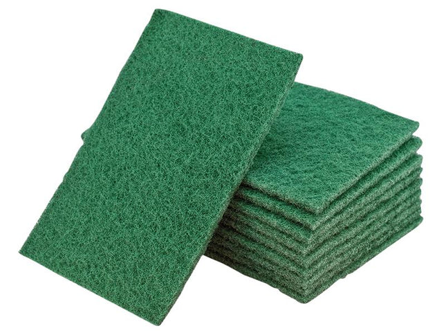 Flexipads World Class Hand Pads Green General Purpose 150 X 223Mm (10)