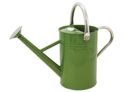 Kent & Stowe Metal Watering Can Tweed Green 4.5 litre