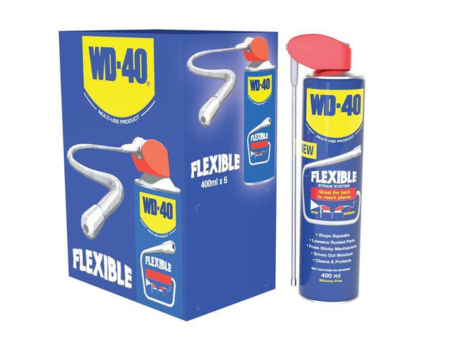 Wd-40 Wd-40 Multi-Use With Flexible Straw 400Ml (Case Of 6)