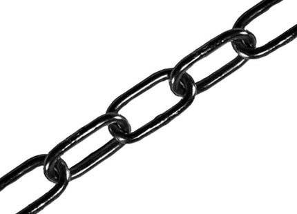 Faithfull Black Japanned Chain 4.0Mm X 2.5M - Max Load 120Kg