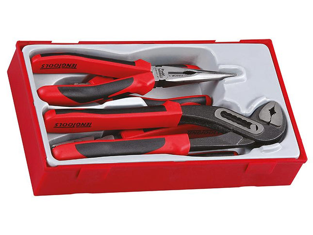 Teng Tt440T Mega Bite Plier Set 4 Piece