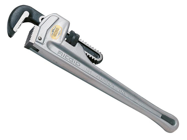 RIDGID Aluminium Straight Pipe Wrench 250Mm (10In)