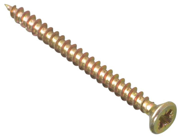 Forgefix Multi-Purpose Pozi Screw Csk St Zyp 4.0 X 50Mm Box 200