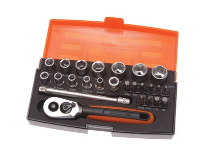 Bahco Sl25-Disp-10 Socket Sets (Display 10)