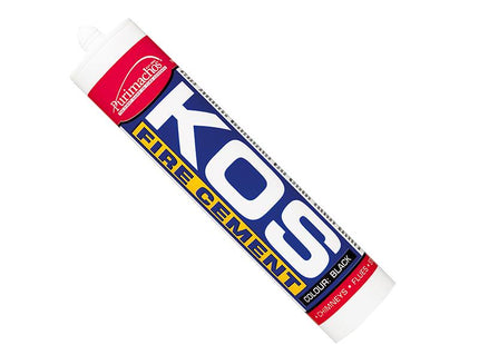 Everbuild Kos Fire Cement Black Cartridge C3 300Ml