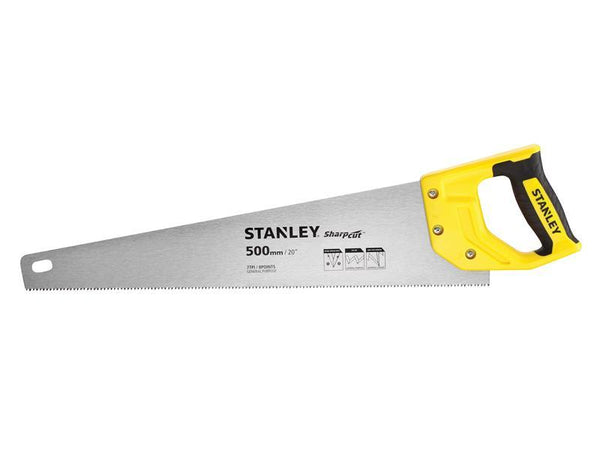Stanley Tools Sharpcutª Handsaw 500mm (20in) 7 TPI