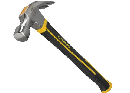 Faithfull Claw Hammer Fibreglass Handle 567G (20Oz)