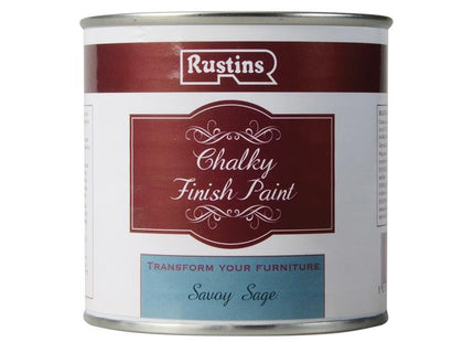 Rustins Chalky Finish Paint Savoy Sage 250Ml
