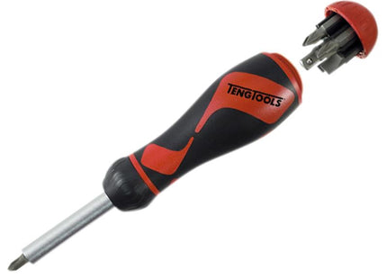 Teng Mdr908 Ratchet Driver & Bit Set Of 6
