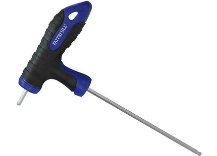 Faithfull Ball Ended T-Handle Hexagon Key 4mm