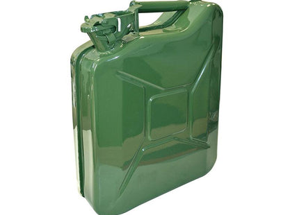 Faithfull Green Jerry Can - Metal 10 Litre