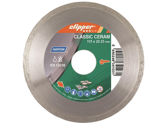 Clipper Classic Ceramic Diamond Blade 115 x 22.23mm