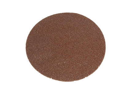 Faithfull Hook & Loop Plain Sanding Disc 125Mm Assorted (Pack Of 5)