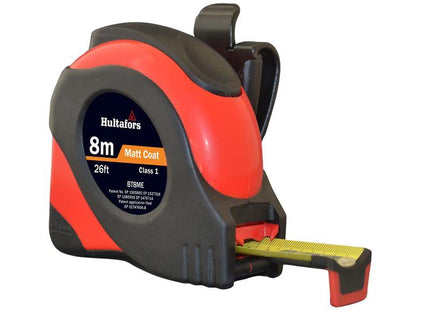 Hultafors BT8ME Big T Pocket Tape 8m/26ft (Width 25mm)