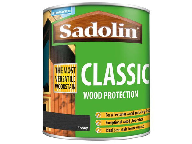 Sadolin Classic Wood Protection Ebony 1 Litre