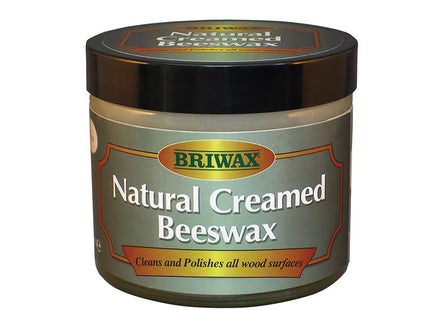 Briwax Natural Creamed Beeswax Clear 250Ml