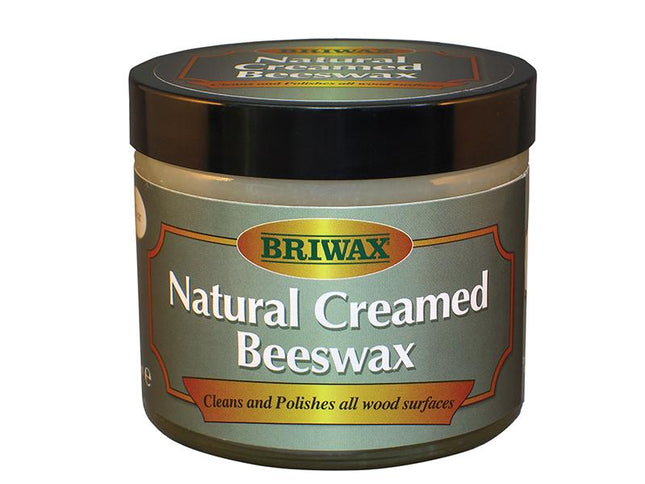 Briwax Natural Creamed Beeswax Clear 250Ml