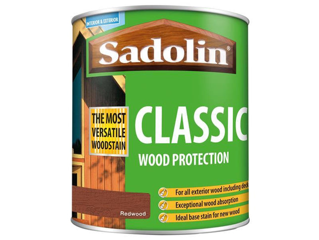 Sadolin Classic Wood Protection Redwood 1 Litre