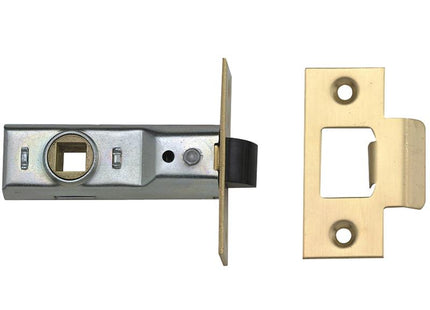 Yale Locks M888 Tubular Mortice Latch 64Mm 2.5 In Polished Brass Pack Of 3
