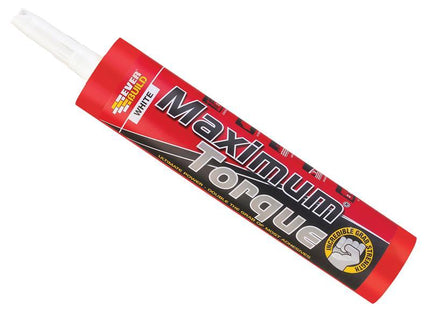 Everbuild Maximum Torque Adhesive White 290ml