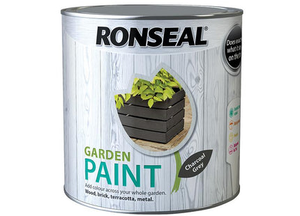 Ronseal Garden Paint Charcoal Grey 2.5 Litre